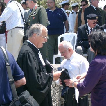 Gedenkfeier auf dem deutschen Soldatenfriedhof in Maleme 