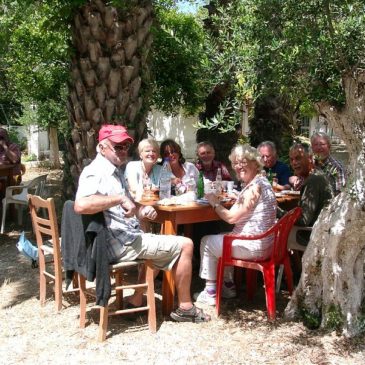 Gemeindefest auf Lisas und Alekos Farma Almyrida 